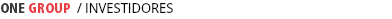 ONE GROUP / INVESTIDORES